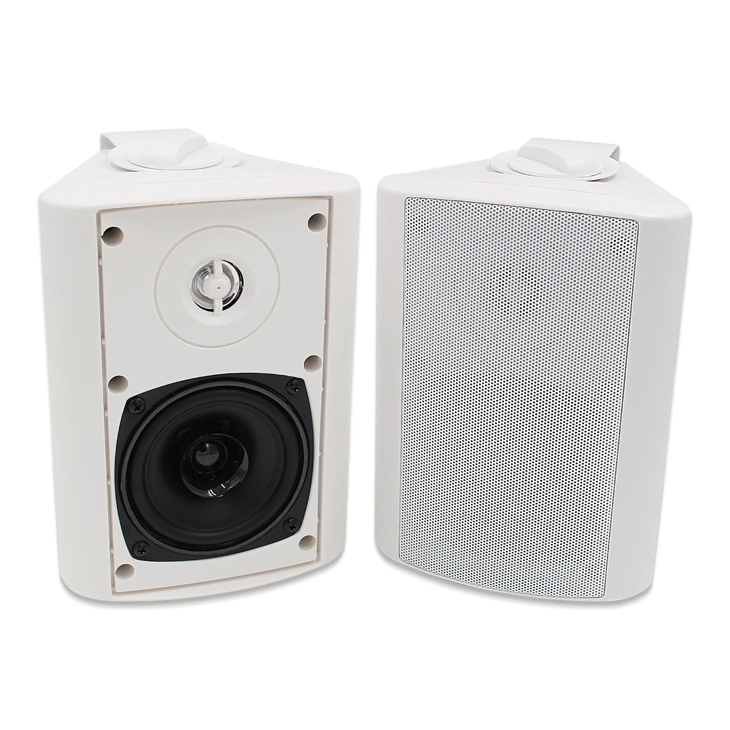 Eurobeats Herdio 4 Inch Outdoor 200 Watt Waterproof Wall Mount Speakers
