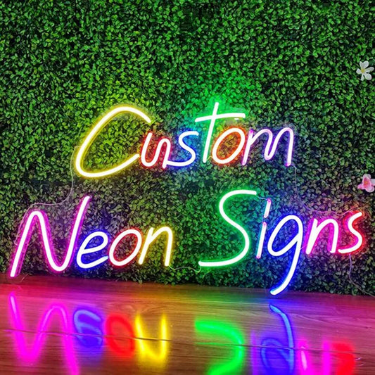 Custom Neon Led Sign Flex Aesthetic Room Party Studio Store Logo Design Custom Neon Lights